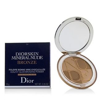 CHRISTIAN DIOR DIORSKIN MINERAL NUDE BRONZE HEALTHY GLOW BRONZING POWDER - # 04 WARM SUNRISE 10G/0.35OZ