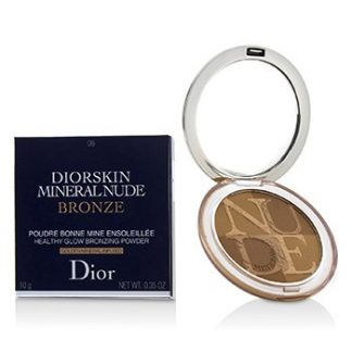 CHRISTIAN DIOR DIORSKIN MINERAL NUDE BRONZE HEALTHY GLOW BRONZING POWDER - # 06 WARM SUNDOWN 10G/0.35OZ