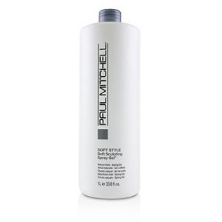 PAUL MITCHELL SOFT STYLE SOFT SCULPTING SPRAY GEL (NATURAL HOLD - STYLING GEL) 1000ML/33.8OZ