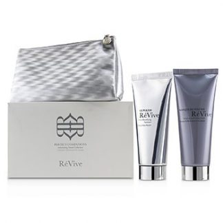 REVIVE PERFECT COMPANIONS VOLUMIZING TRAVEL COLLECTION: SCULPTING AND FIRMING MASK 75G + MICRO-RESURFACING TREATMENT 75G 2PCS+1BAG