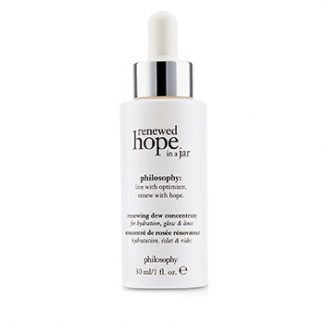 PHILOSOPHY RENEWED HOPE IN A JAR RENEWING DEW CONCENTRATE - FOR HYDRATING, GLOW &AMP; LINES 30ML/1OZ