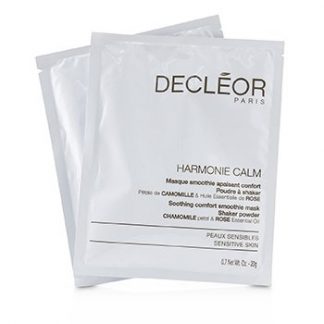 DECLEOR HARMONIE CALM SOOTHING COMFORT SMOOTHIE MASK SHAKER POWDER - FOR SENSITIVE SKIN (SALON PRODUCT) 5X20G/0.7OZ