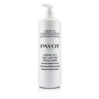 PAYOT CREME NÂ°2 EAU LACTÃ©E MICELLAIRE HARMONISING SOOTHING CLEANSING (SALON SIZE) 1000ML/33.8OZ