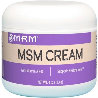 MRM, MSM CREAM, 4 OZ / 113g