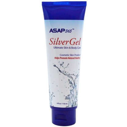 AMERICAN BIOTECH LABS, ASAP 365, SILVER GEL, ULTIMATE SKIN & BODY CARE, 4 FL OZ / 118ml