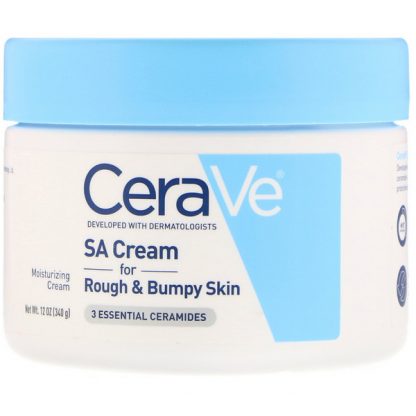 CERAVE, SA CREAM, FOR ROUGH & BUMPY SKIN, 12 OZ / 340g