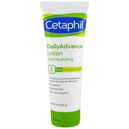 CETAPHIL, DAILYADVANCE LOTION, ULTRA HYDRATING, 8 OZ / 226g