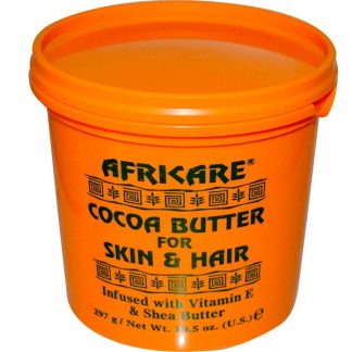 COCOCARE, AFRICARE, COCOA BUTTER FOR SKIN & HAIR, 10.5 OZ / 297g