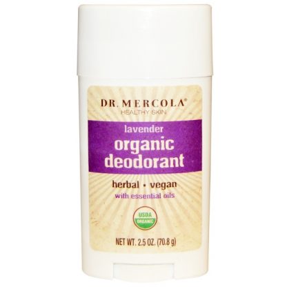 DR. MERCOLA, ORGANIC DEODORANT, LAVENDER, 2.5 OZ / 70.8g