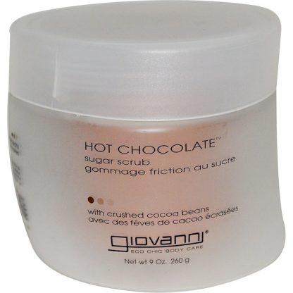 GIOVANNI, HOT CHOCOLATE, SUGAR SCRUB, 9 OZ / 260g