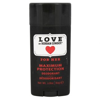 HERBAN COWBOY, FOR HER, MAXIMUM PROTECTION DEODORANT, 2.8 OZ / 80g