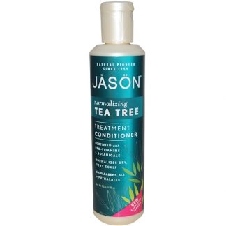 JASON NATURAL, TREATMENT CONDITIONER, TEA TREE, 8 OZ / 227g