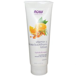 NOW FOODS, VITAMIN C & SEA BUCKTHORN LOTION, 8 FL OZ / 237ml