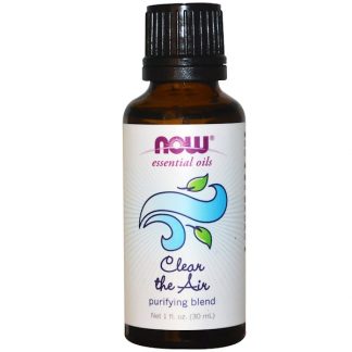 NOW FOODS, ESSENTIAL OILS, CLEAR THE AIR, PURIFYING BLEND, 1 FL OZ / 30ml