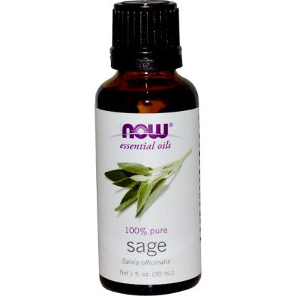 NOW FOODS, ESSENTIAL OILS, SAGE, 1 FL OZ / 30ml