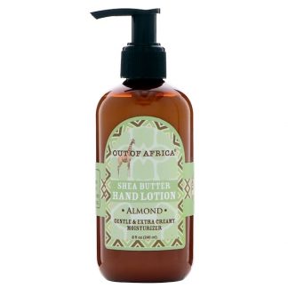 OUT OF AFRICA, SHEA BUTTER HAND LOTION, ALMOND, 8 FL OZ / 240ml