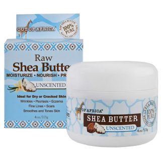OUT OF AFRICA, PURE SHEA BUTTER, UNSCENTED, 4 OZ / 113g