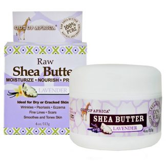OUT OF AFRICA, PURE SHEA BUTTER, LAVENDER, 4 OZ / 113g