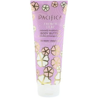 PACIFICA, BODY BUTTER, FRENCH LILAC, 8 FL OZ / 236ml