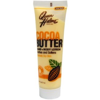 QUEEN HELENE, HAND + BODY LOTION, COCOA BUTTER, 2 OZ / 57g