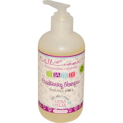 MILL CREEK BOTANICALS, BABY CONDITIONING SHAMPOO, EXTRA CLEAN, 8.5 FL OZ / 255ml