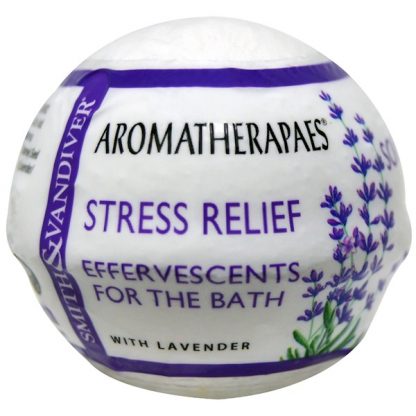 SMITH & VANDIVER, EFFERVESCENTS FOR THE BATH, STRESS RELIEF, 2.8 OZ / 80g