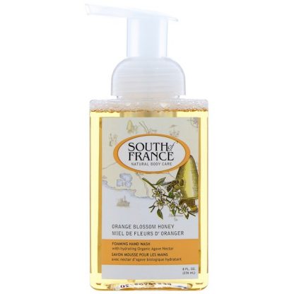 SOUTH OF FRANCE, FOAMING HAND WASH, ORANGE BLOSSOM HONEY, 8 FL OZ / 236ml