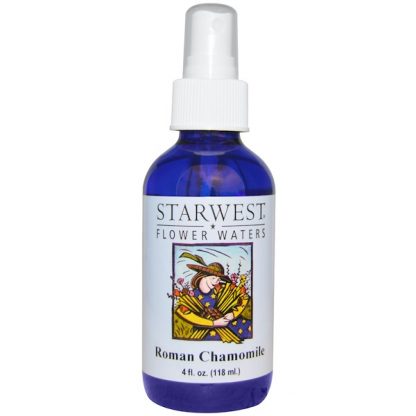 STARWEST BOTANICALS, FLOWER WATERS, ROMAN CHAMOMILE, 4 FL OZ / 118ml