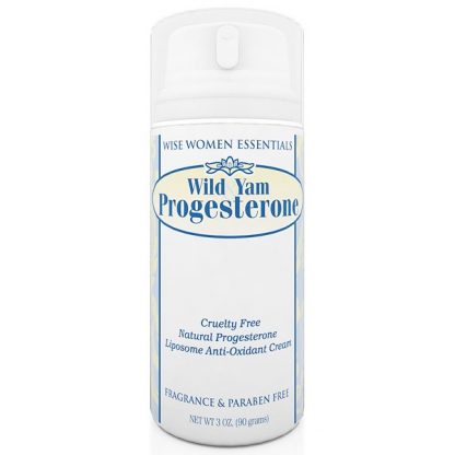 WISE ESSENTIALS, WILD YAM PROGESTERONE, 3 OZ / 90g