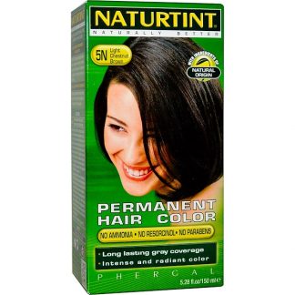 NATURTINT, PERMANENT HAIR COLOR, 5N LIGHT CHESTNUT BROWN, 5.28 FL OZ / 150ml