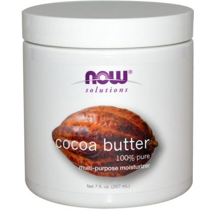 NOW FOODS, SOLUTIONS, COCOA BUTTER, 7 FL OZ / 207ml