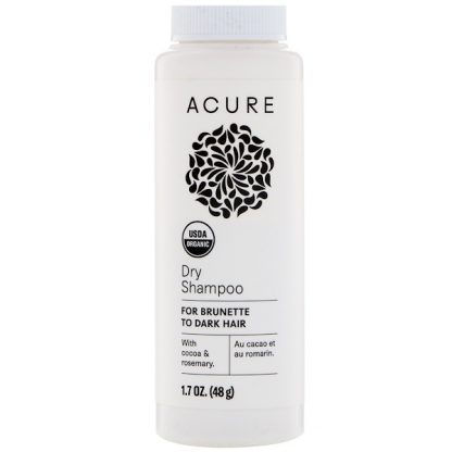 ACURE, DRY SHAMPOO, FOR BRUNETTE TO DARK HAIR, 1.7 OZ / 48g