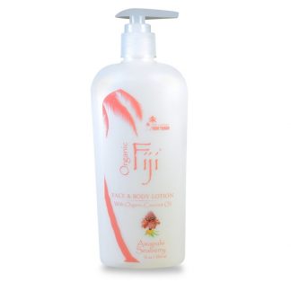 ORGANIC FIJI, FACE AND BODY LOTION WITH ORGANIC COCONUT OIL, AWAPUHI SEABERRY, 12 OZ / 354ml
