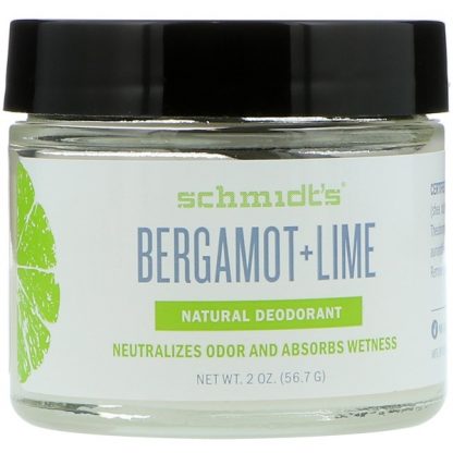 SCHMIDT'S NATURALS, BREGAMOT + LIME, 2 OZ / 56.7g