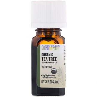 AURA CACIA, ORGANIC TEA TREE, 0.25 FL OZ / 7.4ml
