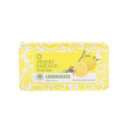 DESERT ESSENCE, SOAP BAR, LEMONGRASS, 5 OZ / 142g