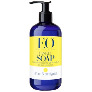 EO PRODUCTS, HAND SOAP, LEMON & EUCALYPTUS, 12 FL OZ / 355ml