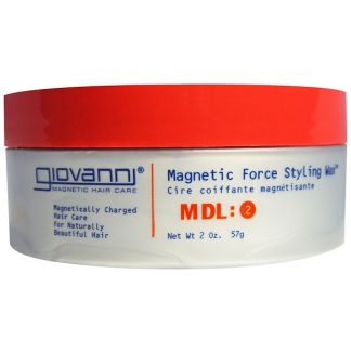 GIOVANNI, MAGNETIC FORCE STYLING WAX, MDL: 2, 2 OZ / 57g