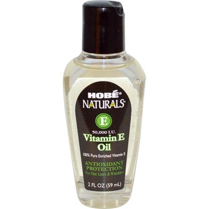 HOBE LABS, NATURALS, VITAMIN E OIL, 50,000 IU, 2 FL OZ / 59ml