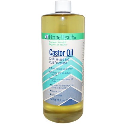 HOME HEALTH, CASTOR OIL, 32 FL OZ / 946ml