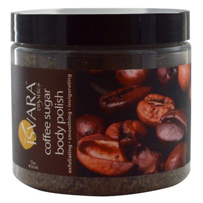 ISVARA ORGANICS, COFFEE SUGAR BODY POLISH, 12 OZ / 355ml