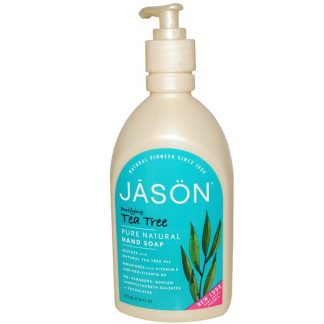 JASON NATURAL, HAND SOAP, PURIFYING TEA TREE, 16 FL OZ / 473ml