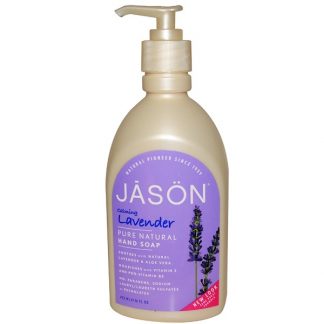 JASON NATURAL, HAND SOAP, CALMING LAVENDER, 16 FL OZ / 473ml