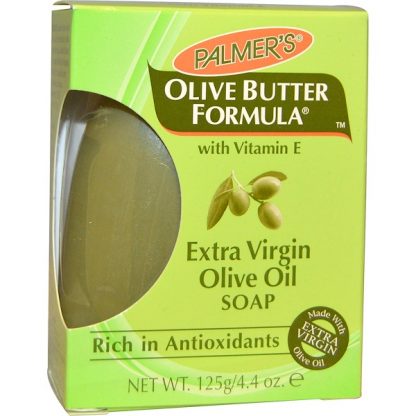 PALMER'S, OLIVE BUTTER FORMULA WITH VITAMIN E, EXTRA VIRGIN OLIVE OIL SOAP, 4.4 OZ / 125g