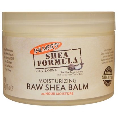 PALMER'S, SHEA FORMULA WITH VITAMIN E, MOISTURIZING RAW SHEA BALM, 7.25 OZ / 200g