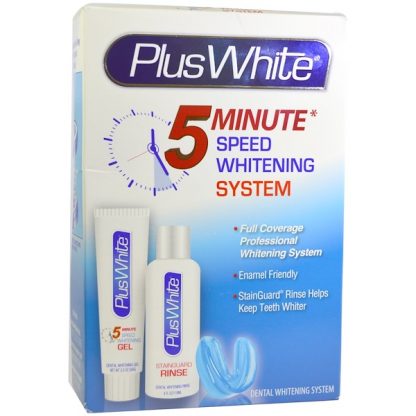 PLUS WHITE, 5 MINUTE PREMIER WHITENING SYSTEM, 3 PIECE WHITENING KIT