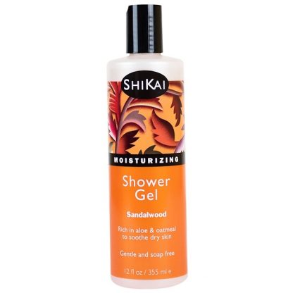 SHIKAI, MOISTURIZING SHOWER GEL, SANDALWOOD, 12 FL OZ / 355ml