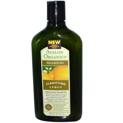 AVALON ORGANICS, SHAMPOO, CLARIFYING, LEMON, 11 FL OZ / 325ml