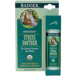 BADGER COMPANY, STRESS SOOTHER, TANGERINE & ROSEMARY, .60 OZ / 17g