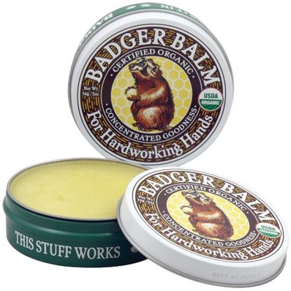 BADGER COMPANY, BADGER BALM FOR HARDWORKING HANDS, 2 OZ / 56g